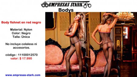 Material: Nylon Color: Negro Talla: Única No incluye colaless ni  accesorios.  código : 11100012570 valor: $ 17.990